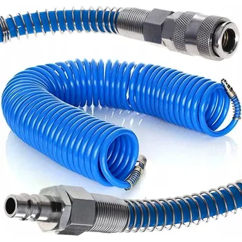 Příslušenství ke kompresoru Pneumatická hadice, tlaková, spirálová hadice 8x12mm 15m TA114