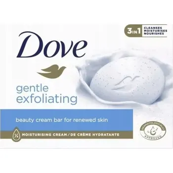 Koupelová kosmetika DOVE MÝDLO GENTLE EXFOLIATING 90G