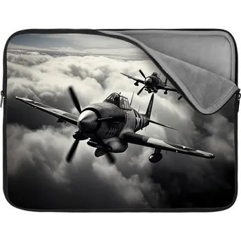 pouzdro na notebook Sablio Obal na notebook Stíhací letadla - 17"