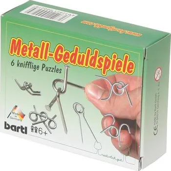 Hlavolam 6 drátových hlavolamů