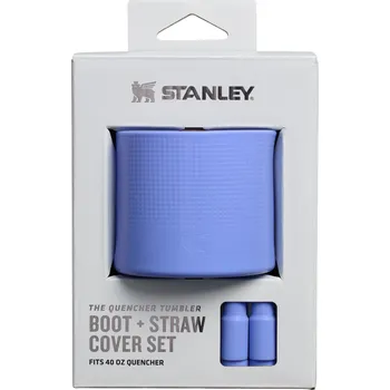 Termoska STANLEY Silikonový obal dna a kryt slámky The Quencher Boot + Straw Topper 1180 ml/40oz Hydrangea
