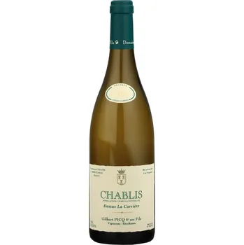 Víno Chablis Dessus La Carriére 2021 - Gilbert Picq, 0,75l