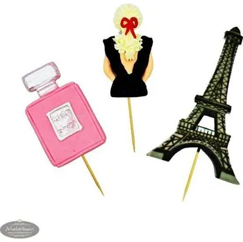 Party dekorace Pařížanka černá