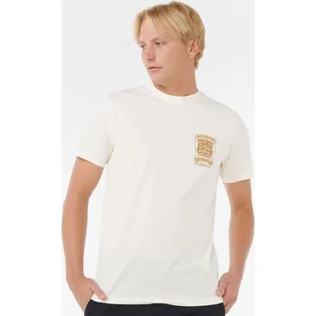 Pánské tričko Tričko Rip Curl EWG LEI LEI TEE Bone velikost XXL