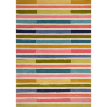 Koberec Flair Rugs Ručně všívaný kusový koberec Illusion Piano Pink/Multi Rozměry koberců: 120x170