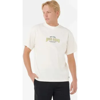 Pánské tričko Tričko Rip Curl EWG THE BAY TEE Bone velikost XL