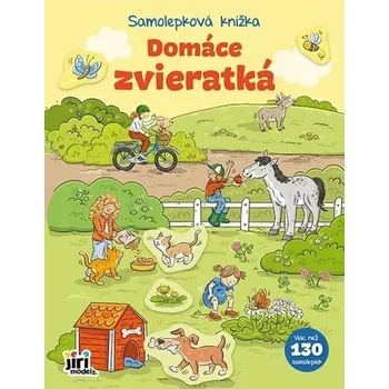 Bystrá hlava Samolepková knižka Domáce zvieratá