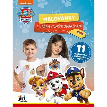 Bystrá hlava Maľovanky s nažehľovacími obrázkami Labková patrola