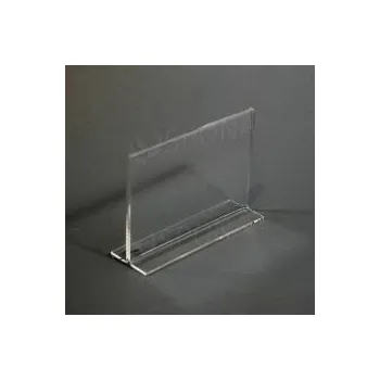 Plexi I stojánek A6, na šířku, 105 x 148 mm