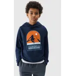 Chlapecká mikina 4F velikost 146 modrá