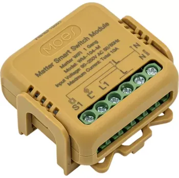 Centrální jednotka pro chytrou domácnost MOES MiNi Matter Smart Switch Module - Matter DIY spínač světel