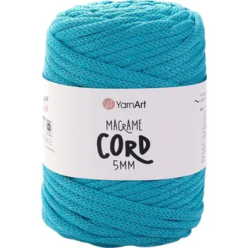 Galanterie Yarn Art Macrame Cord 5 mm 5 mm 85 m 763 Šňůra