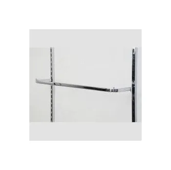 Prodejní regál VARIANT U-rampa 997 x 250 mm, chrom