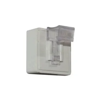 Magnet boční, transparentní, typ 119A, s úchytem rámu