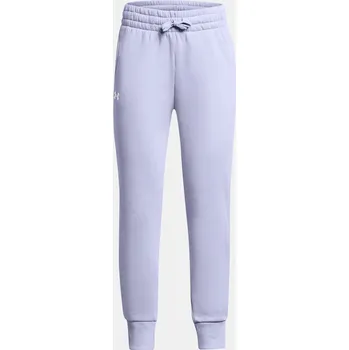 Dívčí tepláky Under Armour Rival Fleece Joggers velikost YXL fialová