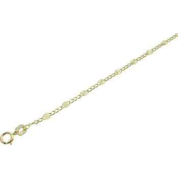 Řetízek Zlatý 585/1000 řetízek figaro 1237