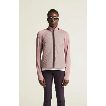 Dámská casual bunda Dámská běžecká bunda CRAFT ADV SubZ 3 velikost M růžová