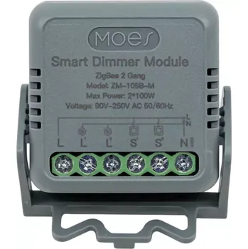 Centrální jednotka pro chytrou domácnost MOES MiNi Smart Dimmer Module - Zigbee chytrý stmívač 2