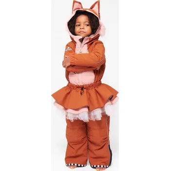 dívčí zimní kombinéza WeeDo Squirdo hnědá 116-128