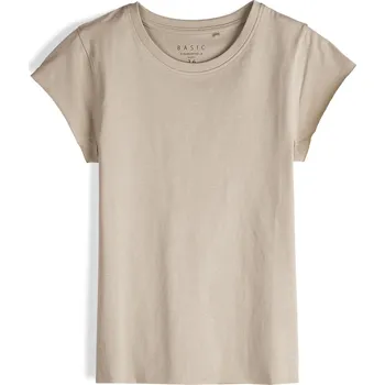 Dámské tričko GATE Základní bavlněné triko s neopracovaným lemem 38 225-1095/231