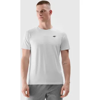 Pánské oblečení Pánské funkční tričko 4F velikost S bílá