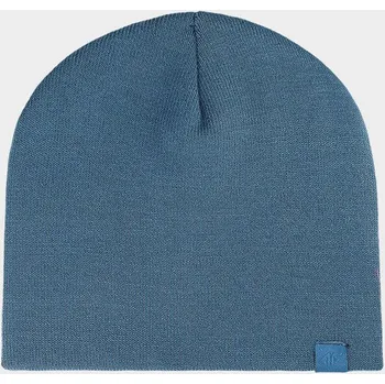 Čepice Dětská čepice beanie 4F velikost OSFA denim