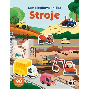 Samolepková knižka Stroje