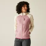 Dámská bunda Regatta PROHYBRID II béžová/růžová 36