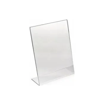 Plexi L stojánek A5, na výšku, 148 x 210 mm