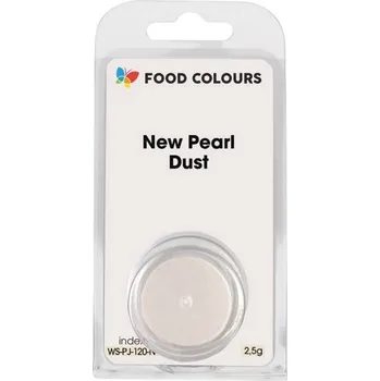Přisada na vaření a pečení Food Colours Polsko Jedlá prachová perleťová barva Food Colours New Pearl Dust (2,5 g) Perleťová ▹