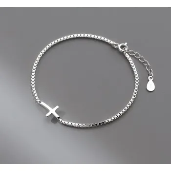 Náramek For Silver Náramek s přívěskem Křížek - Stříbro 925