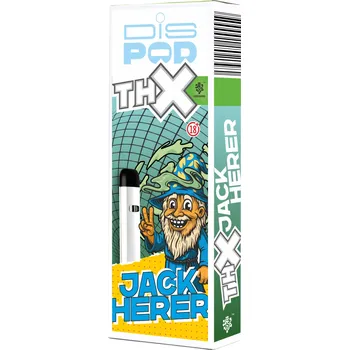 CBD THX jednorázový vape disPOD Jack Herer Obsah: 0,5ml