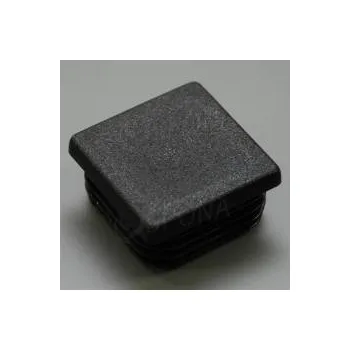 Prodejní regál Prodejní systém FOUR, záslepka 40 x 40 mm, plast, černá