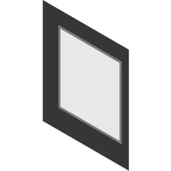 Krbová vložka Sklo 4x429x525 KV 6.6.3 C