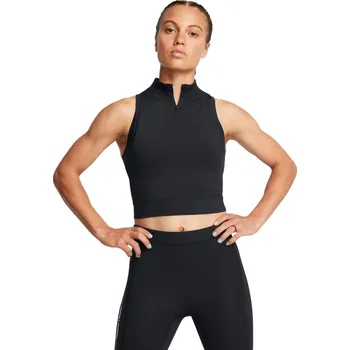 Dámské tílko Under Armour Run Anywhere Crop Tank velikost XS black