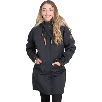 Dámský kabát Dámská nepromokavá bunda Trespass Faithful velikost L dark grey