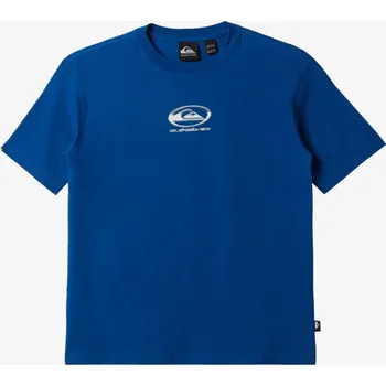 Chlapecké tričko Chlapecké triko Quiksilver CHROME LOGO velikost L/14 modrá