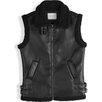 Dámské oblečení GATE Vesta s podšívkou z umělé kožešiny 36 625-0655/89