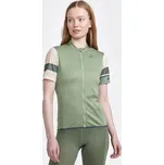 Dámský cyklistický dres Craft CORE Endur Log velikost M světle zelená