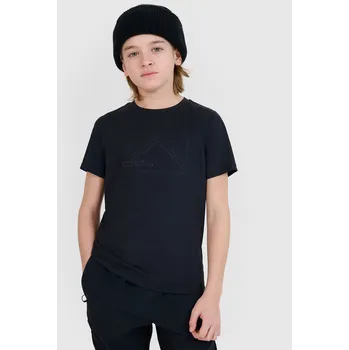 Chlapecké tričko Chlapecké funkční tričko 4F velikost 134/140 deep black