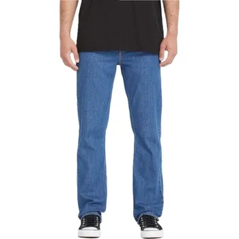 Pánské oblečení Volcom pánské rifle Solver Denim Bold Blue | Modrá | Velikost 32 x 32