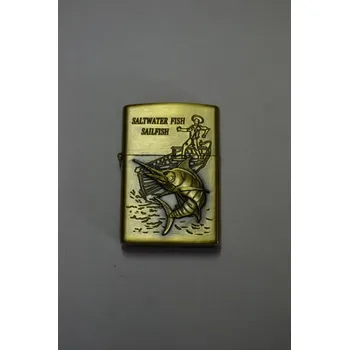Zapalovač Benzínový zapalovač č. 53 - Saltwater fish