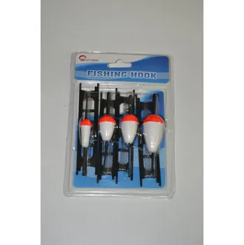 Signalizace záběru Sada rybářských splávků s návazcem 4ks, splávky, splávek