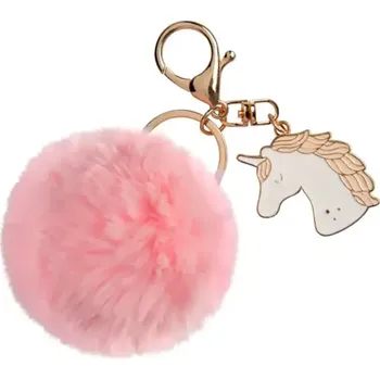 Albi Chlupatá klíčenka Jednorožec - světle růžová