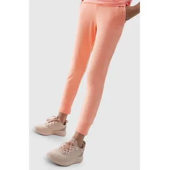 Dívčí bavlněné tepláky velikost 164 pale coral