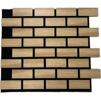 Akustický panel Cihly 667x583x9mm Dub Sonoma