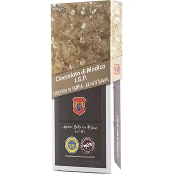 Čokoláda Gocce di Sicilia Čokoláda Modica s třtinovým cukrem