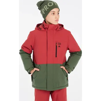 Chlapecká lyžařská bunda Protest PRTSAVER JR velikost 164 Barn Red