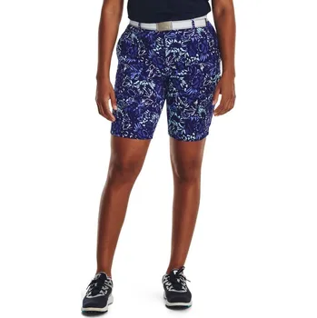 Dámské kraťasy Under Armour Links Printed Short velikost 4 sonar blue