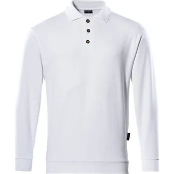 Pánská mikina MASCOT® Mikina s límečkem Bílá Velikost: S